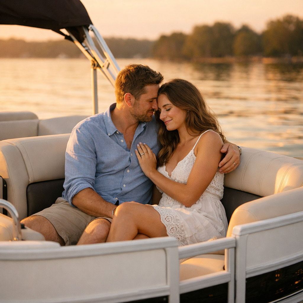 Romantic Sunset Ride